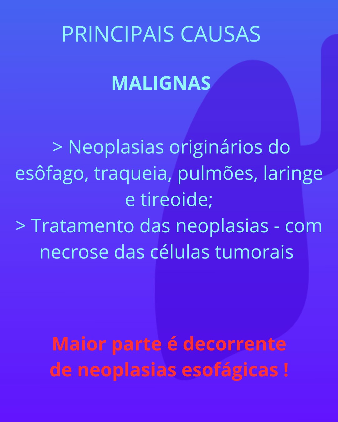 Guia rápido de identificação de fístula traqueoesofágica
