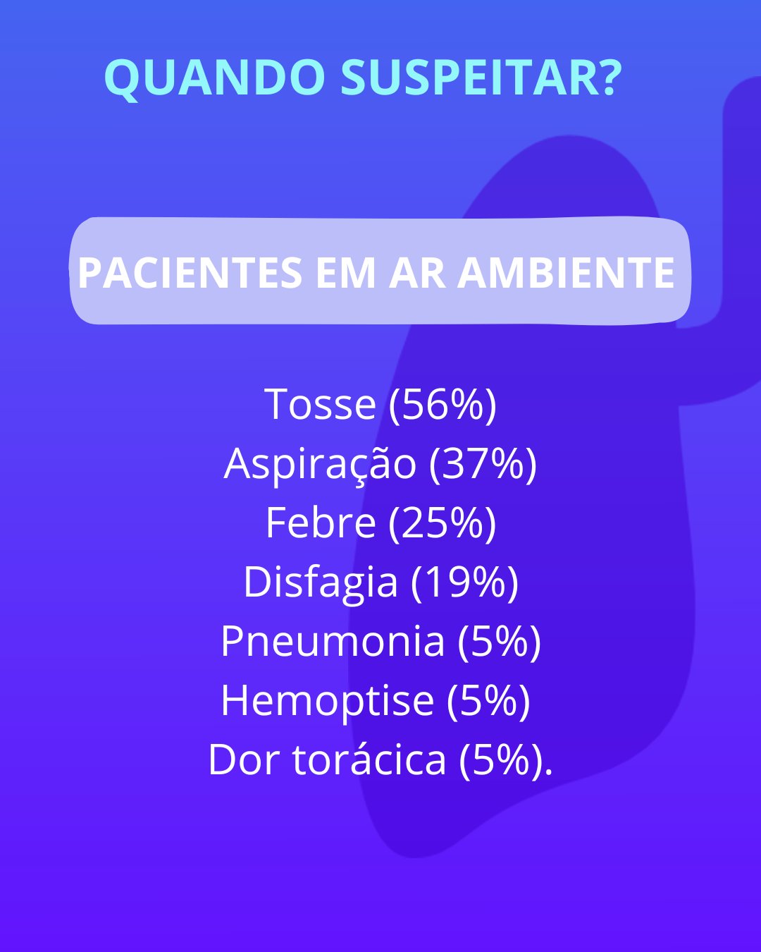 Guia rápido de identificação de fístula traqueoesofágica