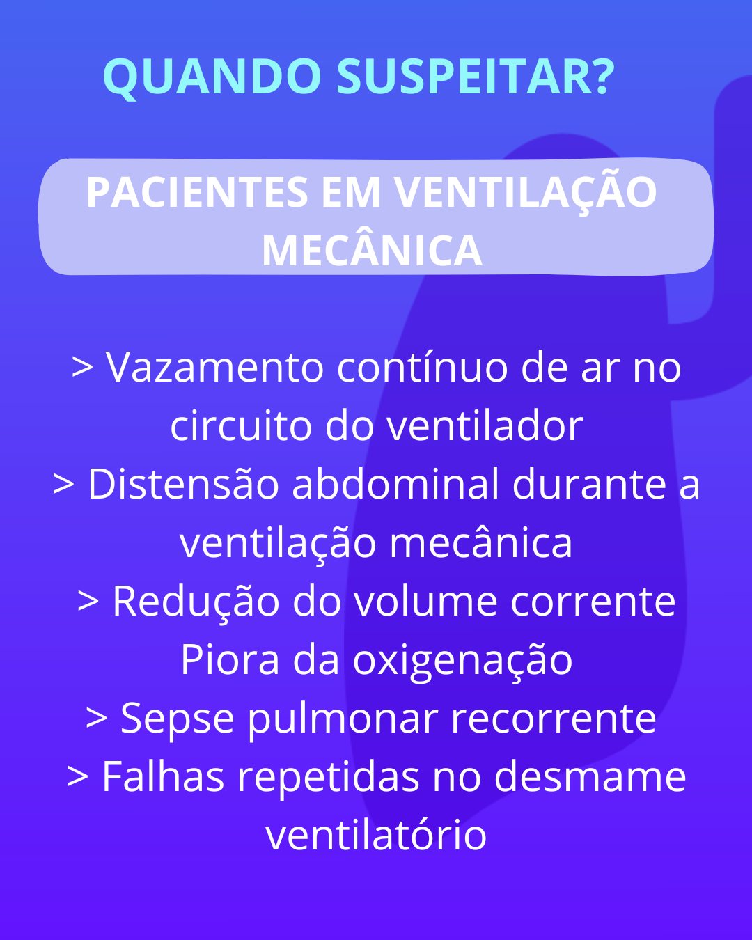 Guia rápido de identificação de fístula traqueoesofágica