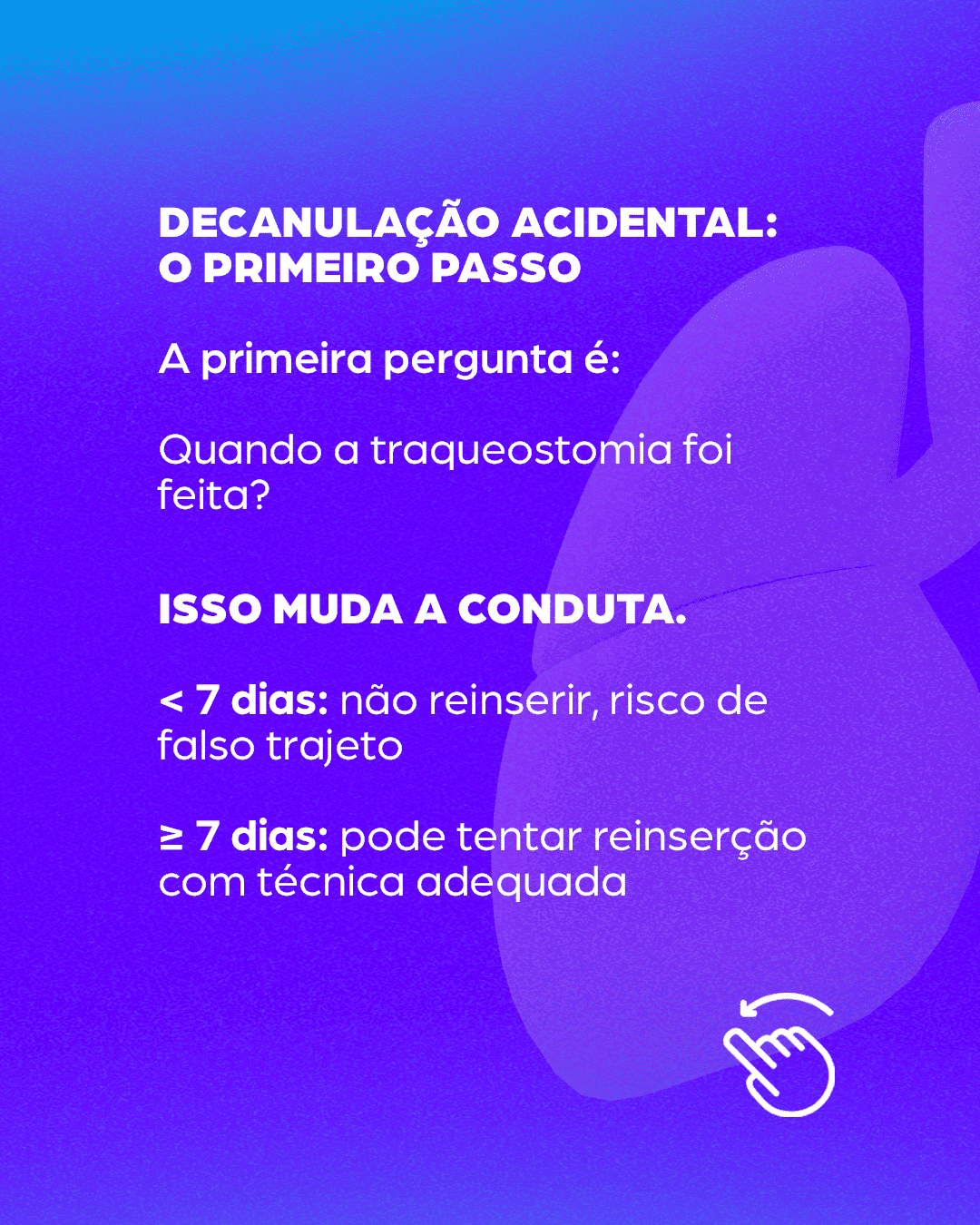 Traqueostomia na prática