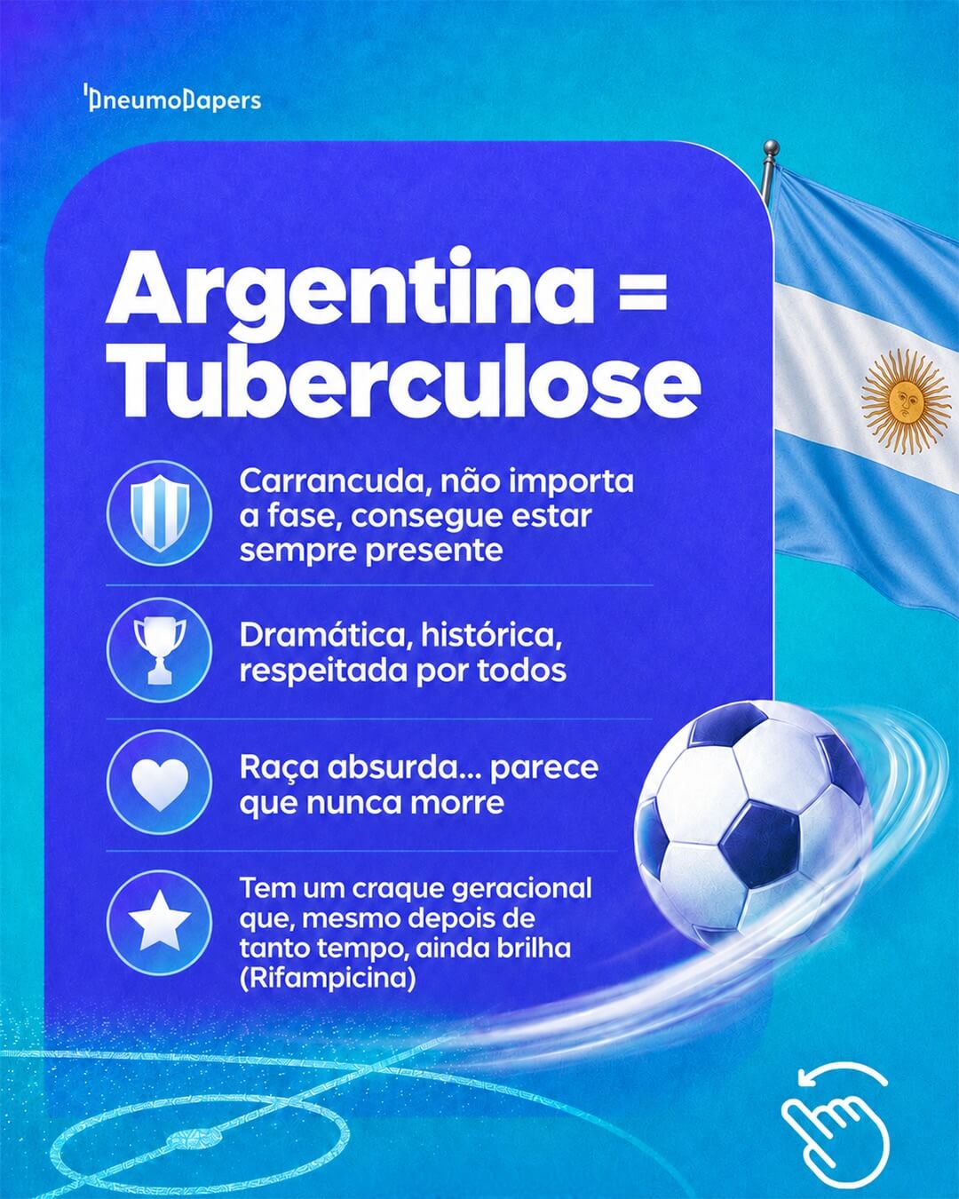 E se as doenças fossem uma seleção tradicional de futebol?