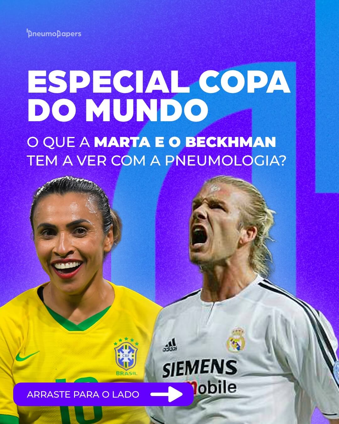 O que a Marta e o Beckhman tem a ver com a Pneumologia?